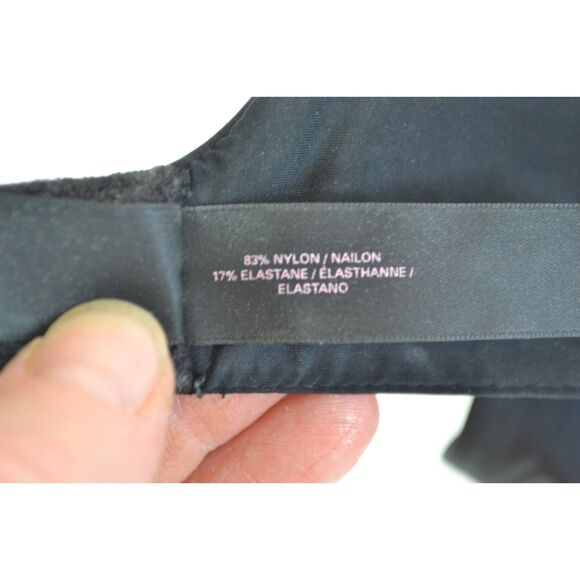 Victoria's Secret Women's 38C Black Demi Underwire Satin Bra - Picture 7 of 12